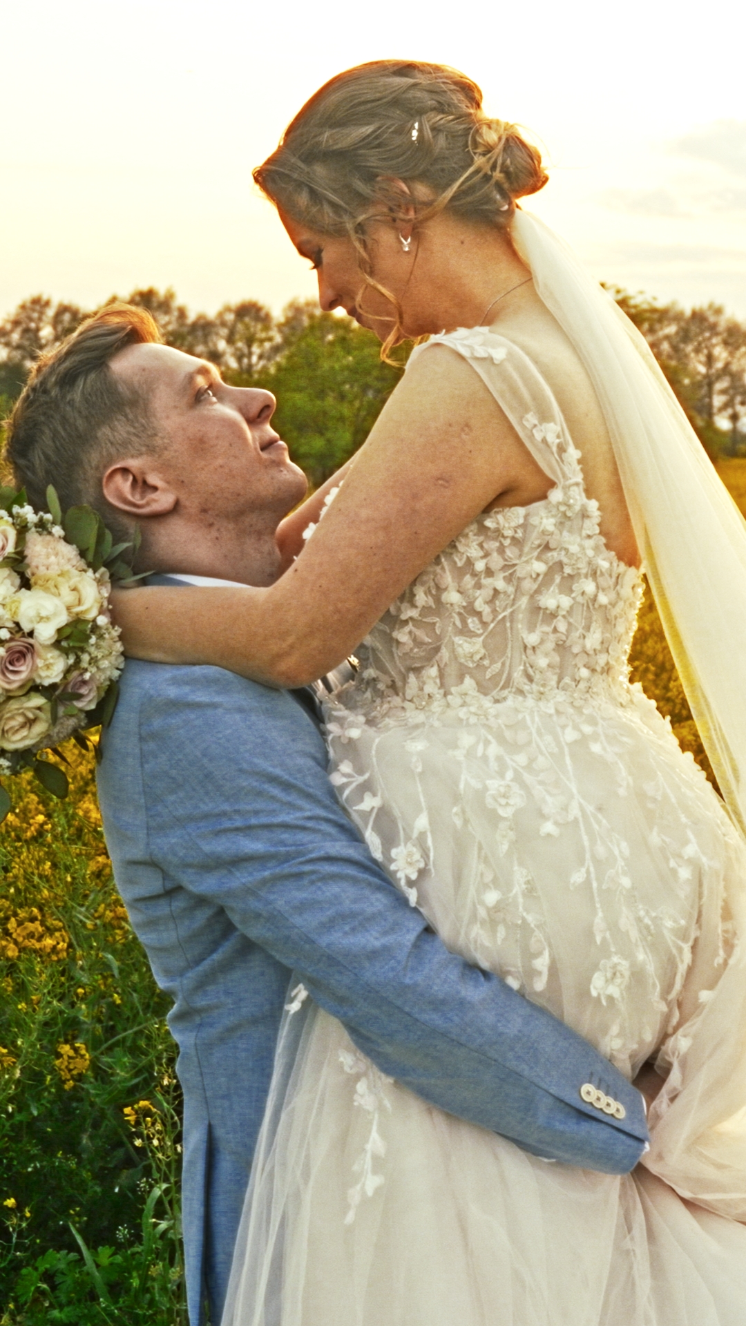 Plener z panna młodą - kamerzysta na wesele w akcji