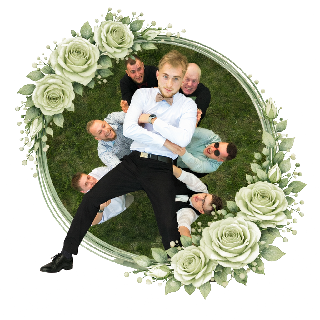 cinema lub natural - dron na ślubie