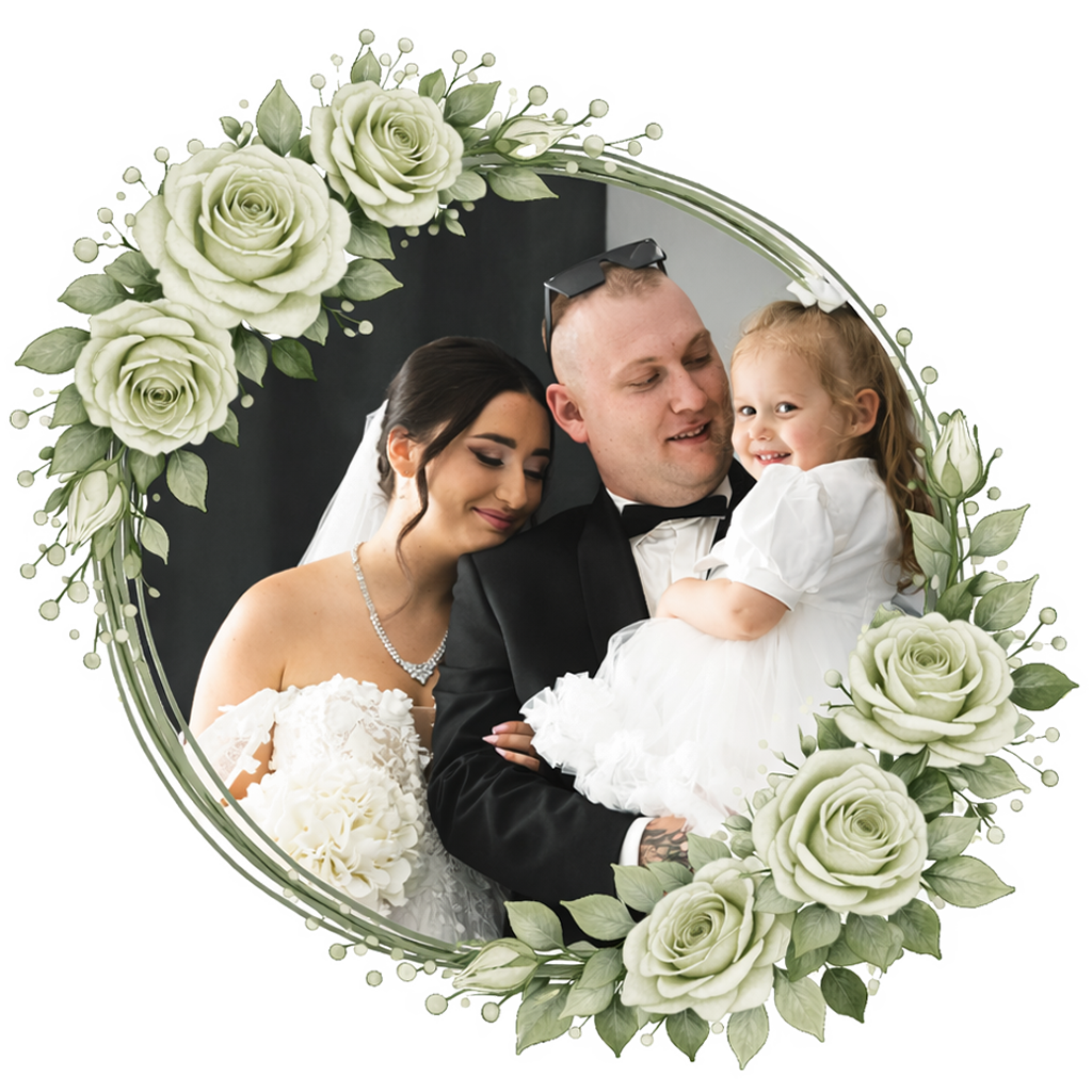 para młoda na przygotowaniach przed ślubem z kamerzystą