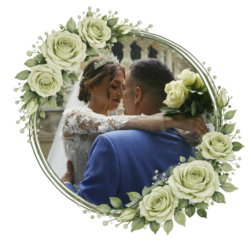 para młoda pozuje na plenerze do kamery